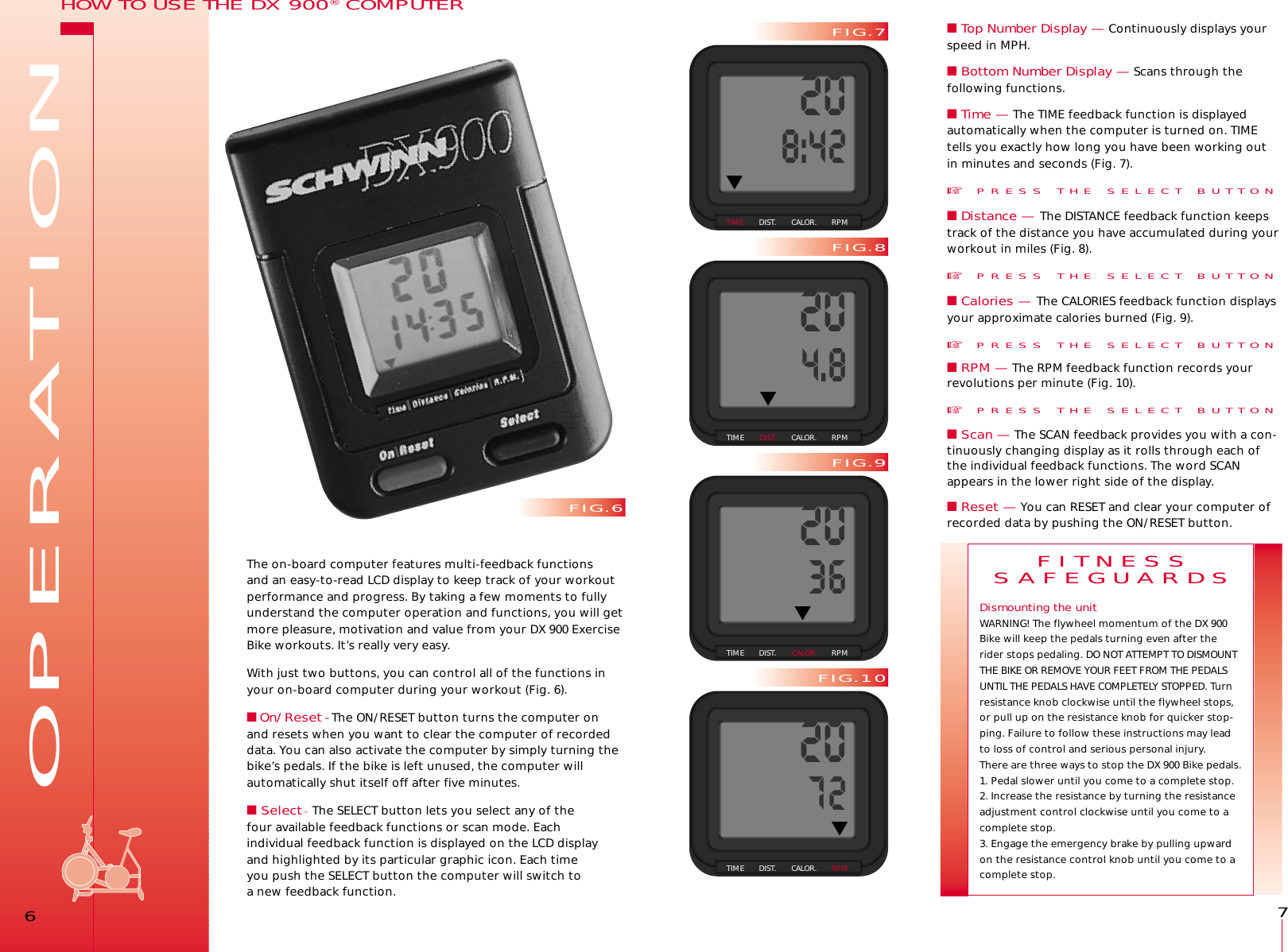 Page 4 of 10 - Schwinn Schwinn-Dx900-Bike-Owners-Manual- 9805026 DX900 OM  Schwinn-dx900-bike-owners-manual