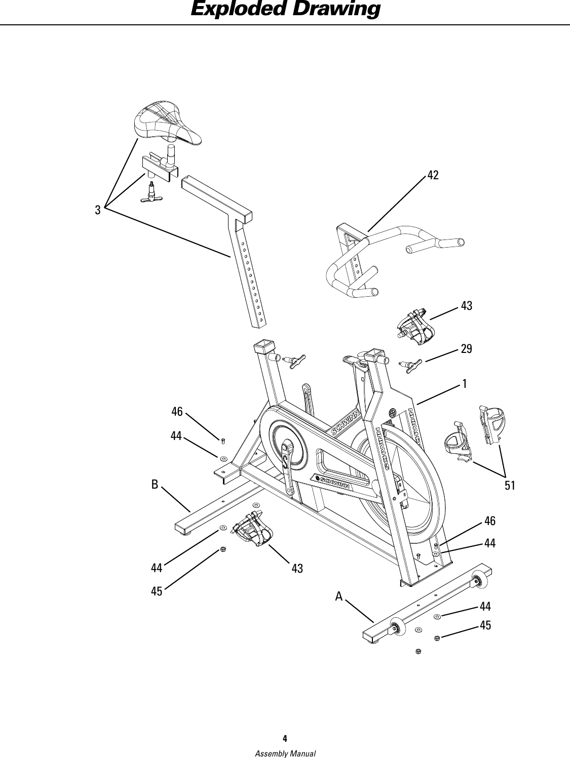 Page 4 of 12 - Schwinn Schwinn-Ic-Elite-Assembly-Manual-  Schwinn-ic-elite-assembly-manual