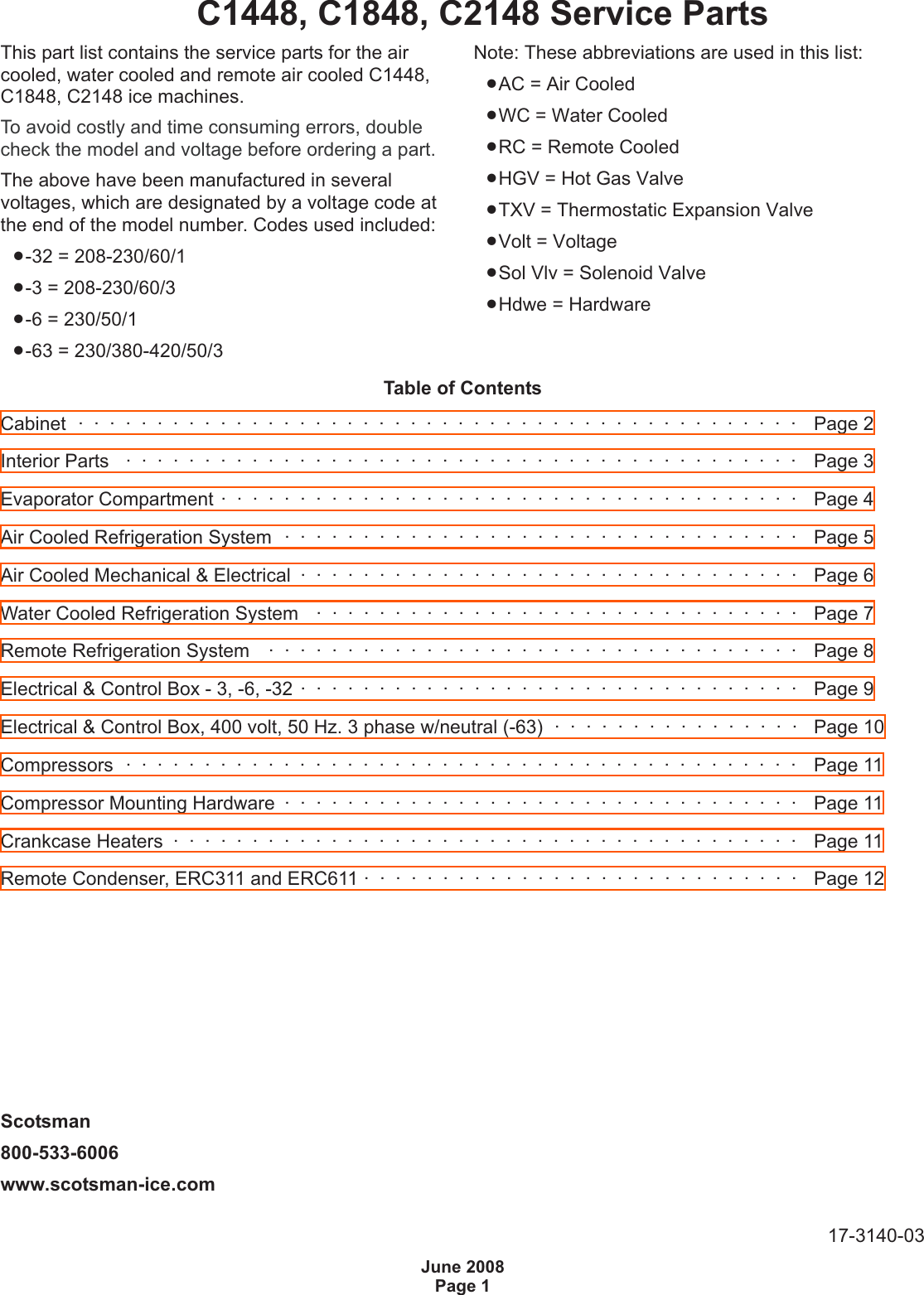 Page 1 of 12 - Scotsman-Ice Scotsman-Ice-C2148-Users-Manual- Prodigy Parts 48 Inch.vp  Scotsman-ice-c2148-users-manual