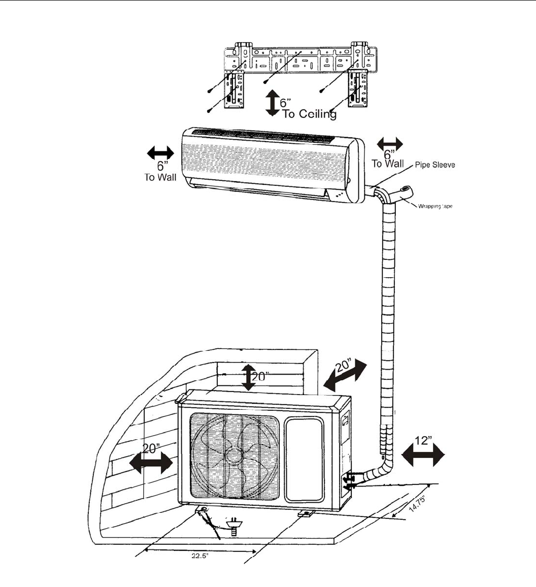 Sea Breeze Mini Split Air Conditioning Systems 12A23Ygx Users Manual ...