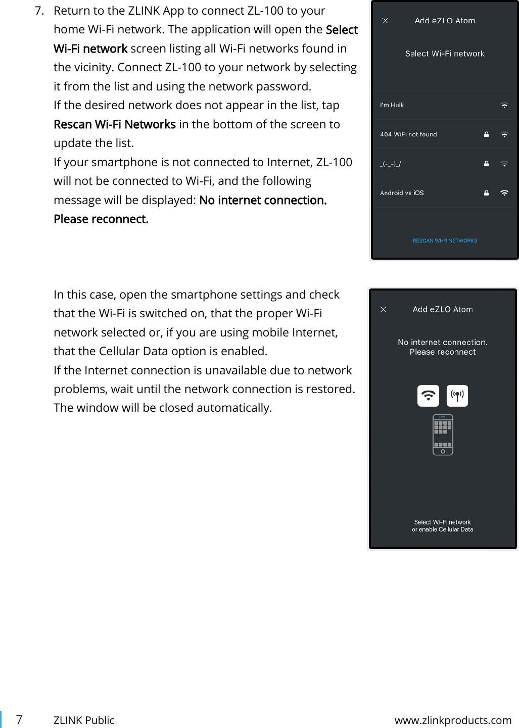 Page 7 of Seacomp Displays ZL100 Smart Hub User Manual user manual