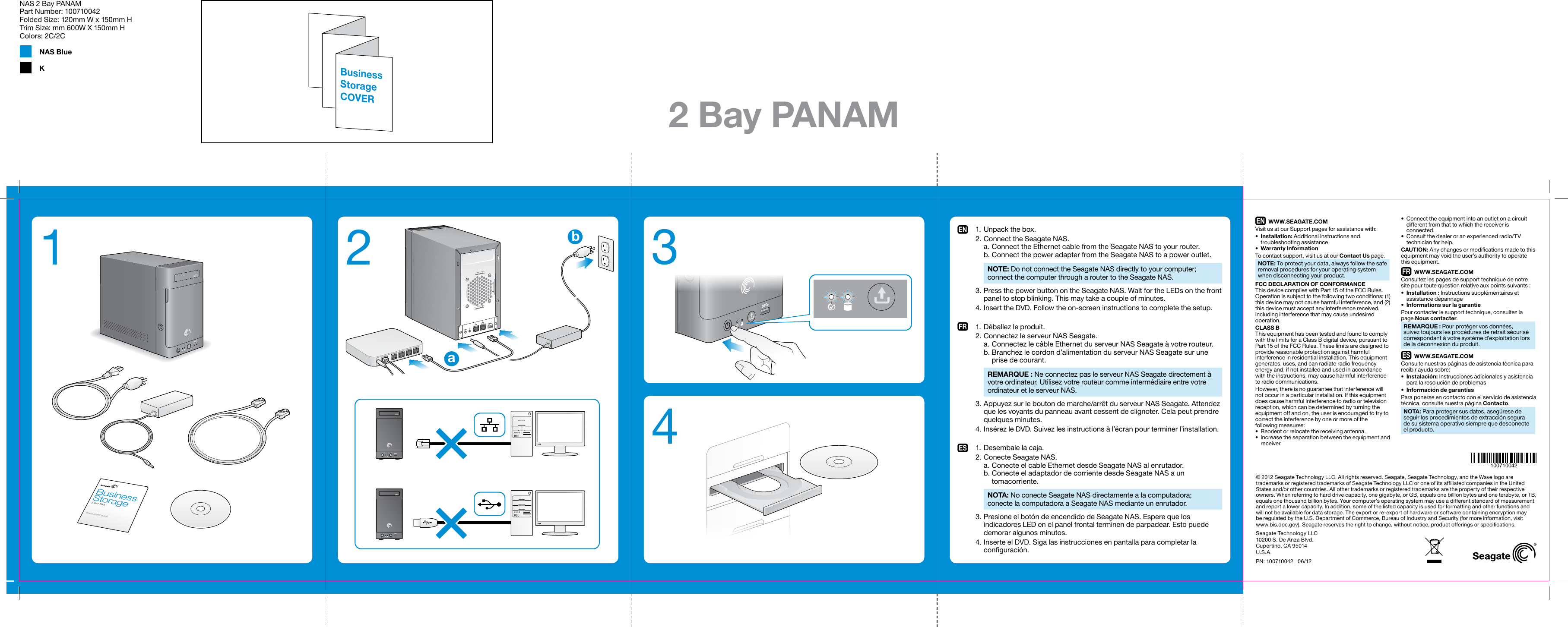 Page 1 of 2 - Seagate STBN8000100 User Manual  To The E29674f3-055b-4a3b-98d4-25f0d283004b