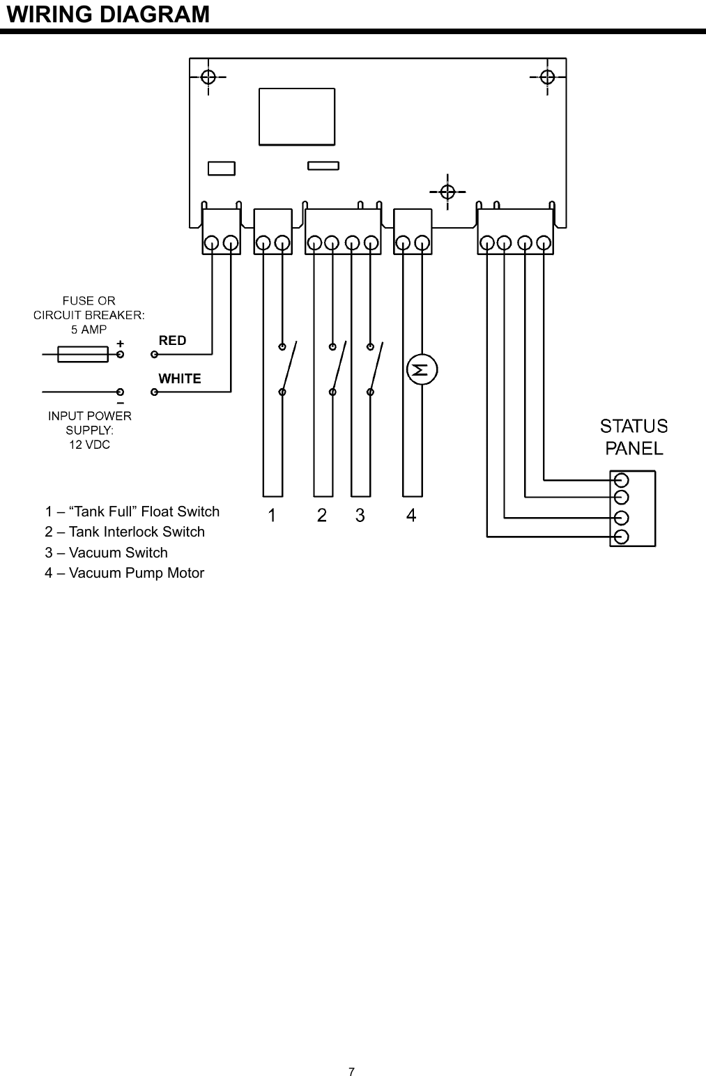 Page 7 of 12 - Sealand Sealand-1-2500-Series-Users-Manual- VacuFlush 2500 Cassette Vacuum Tank Manual  Sealand-1-2500-series-users-manual