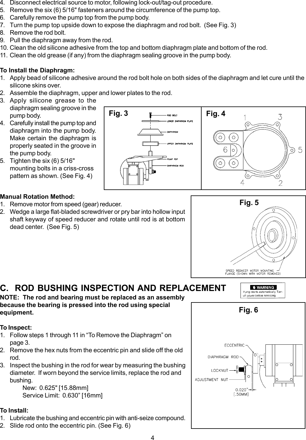 Page 4 of 12 - Sealand Sealand-Vacuum-Pump-Users-Manual- M-Pump.p65  Sealand-vacuum-pump-users-manual