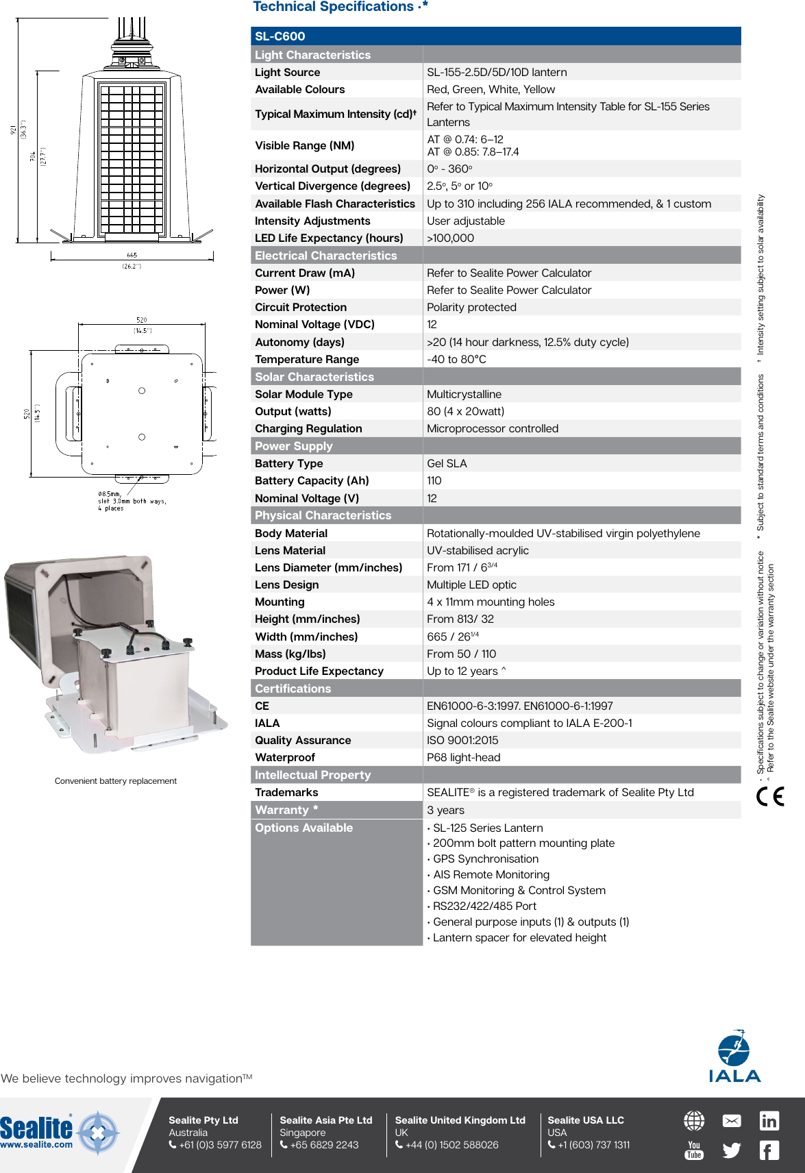 Page 2 of 2 - SPEC SL-C600 V1