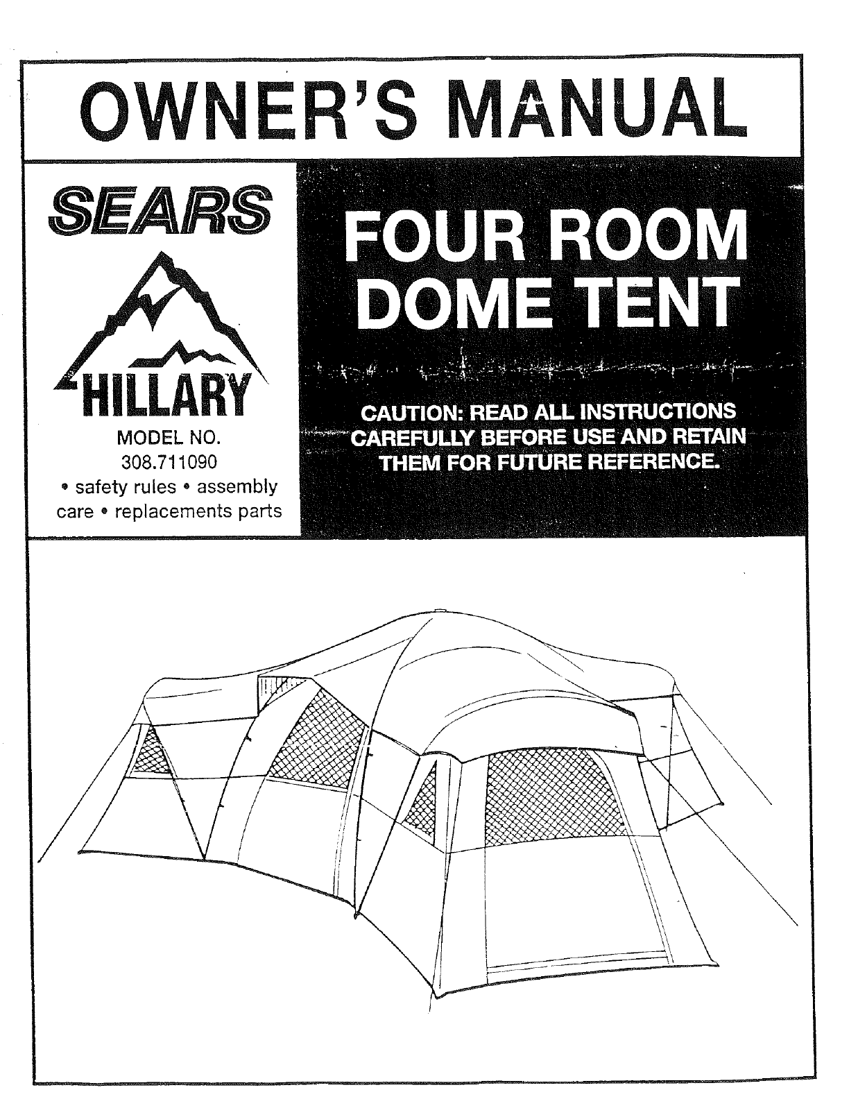 hillary dome tent