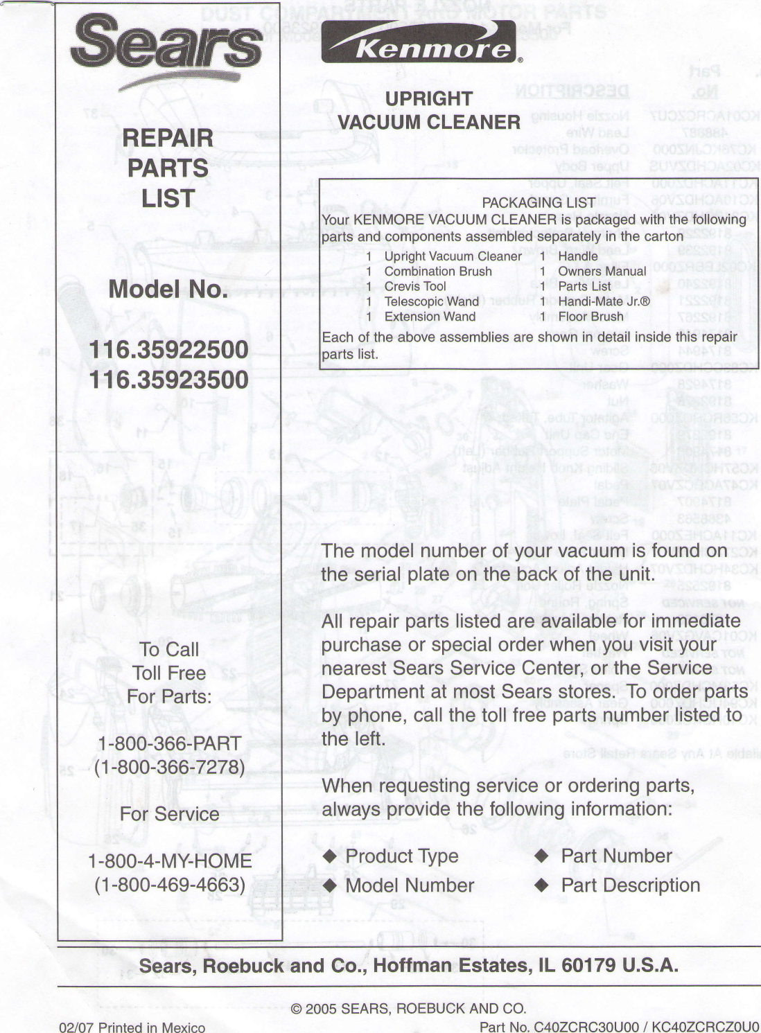 Page 1 of 7 - Sears Sears-116-359225-Users-Manual-  Sears-116-359225-users-manual