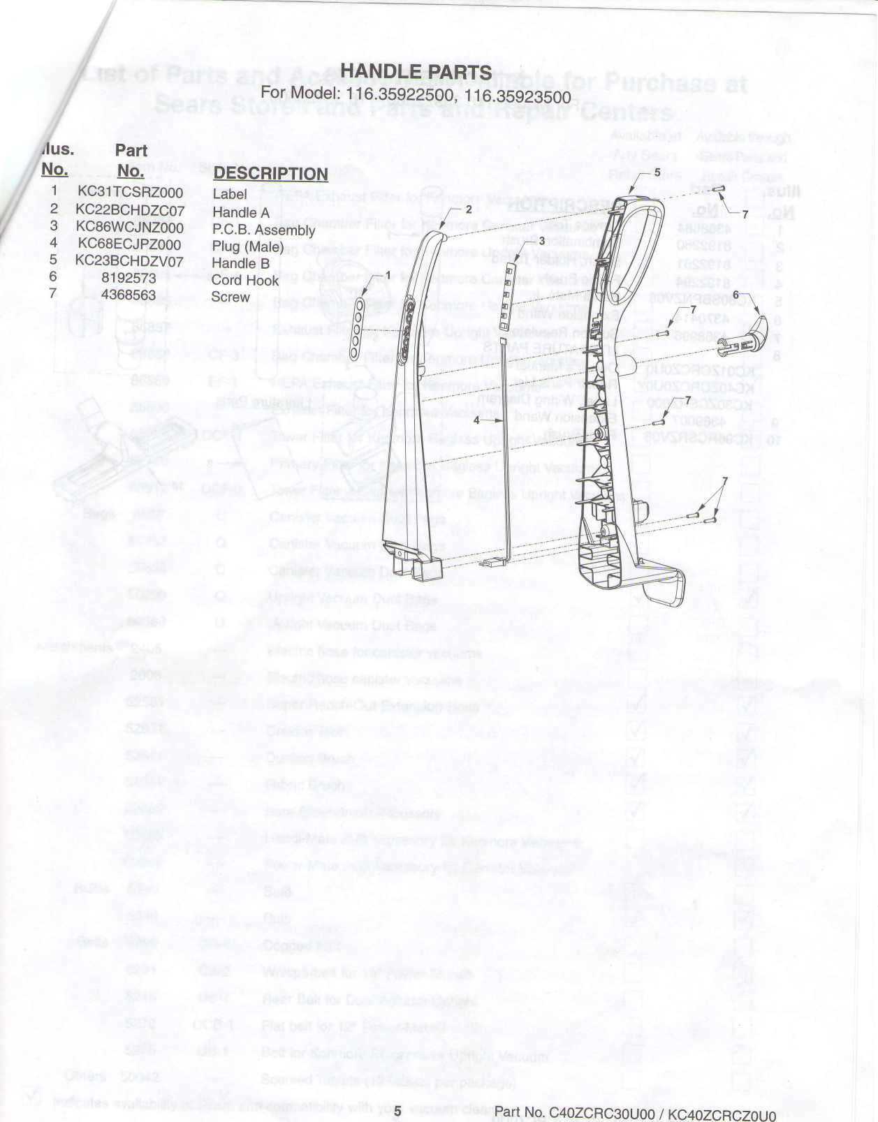 Page 5 of 7 - Sears Sears-116-359225-Users-Manual-  Sears-116-359225-users-manual