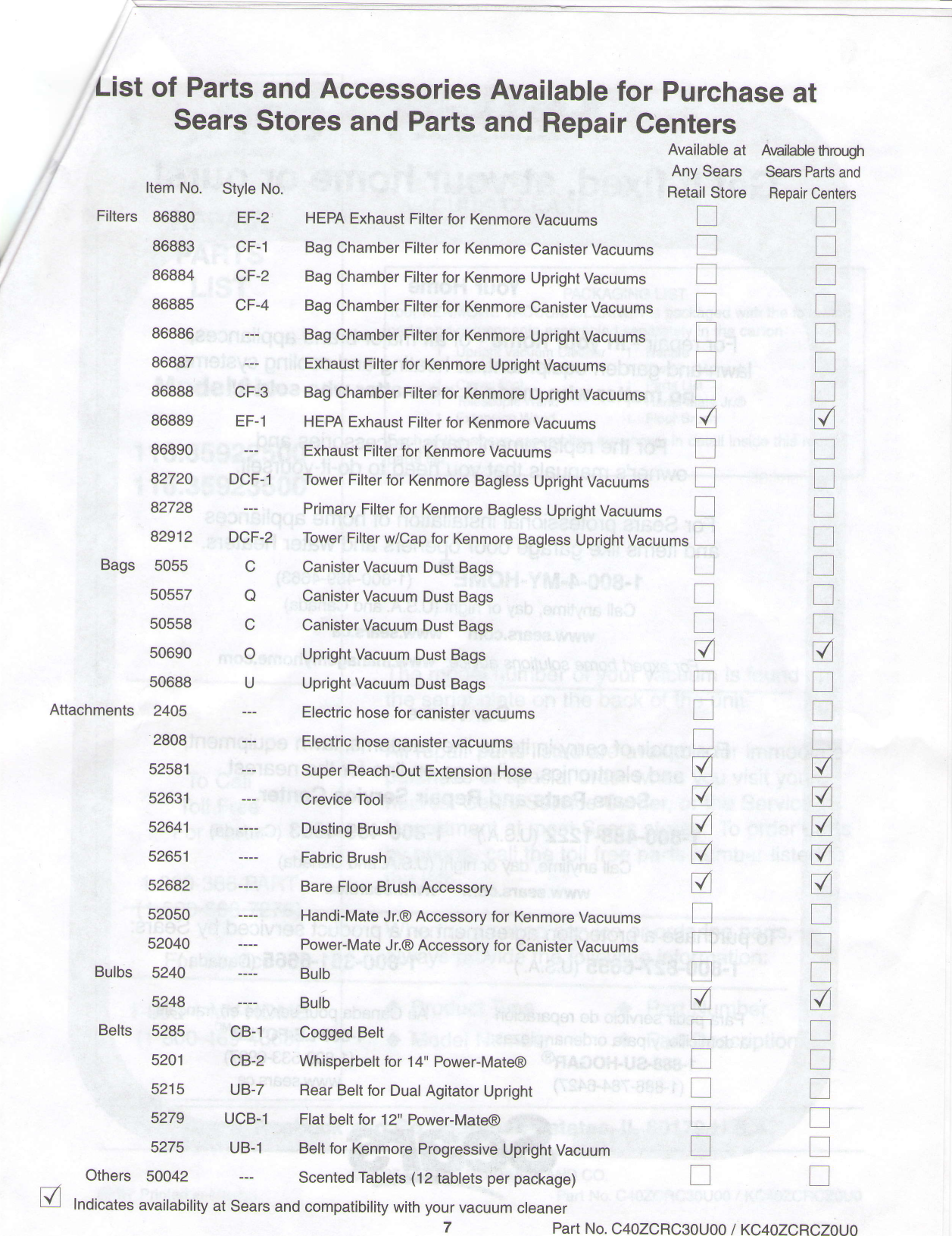 Page 7 of 7 - Sears Sears-116-359225-Users-Manual-  Sears-116-359225-users-manual
