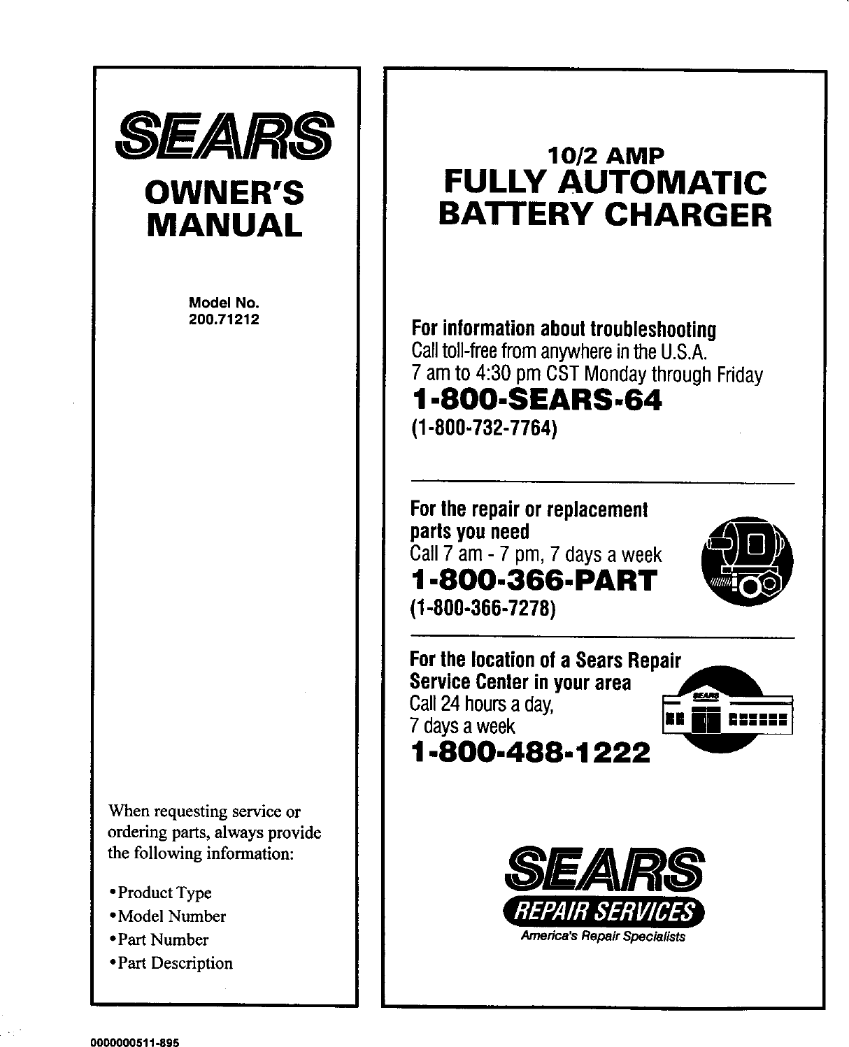 Page 12 of 12 - Sears Sears-200-71212-Users-Manual-  Sears-200-71212-users-manual