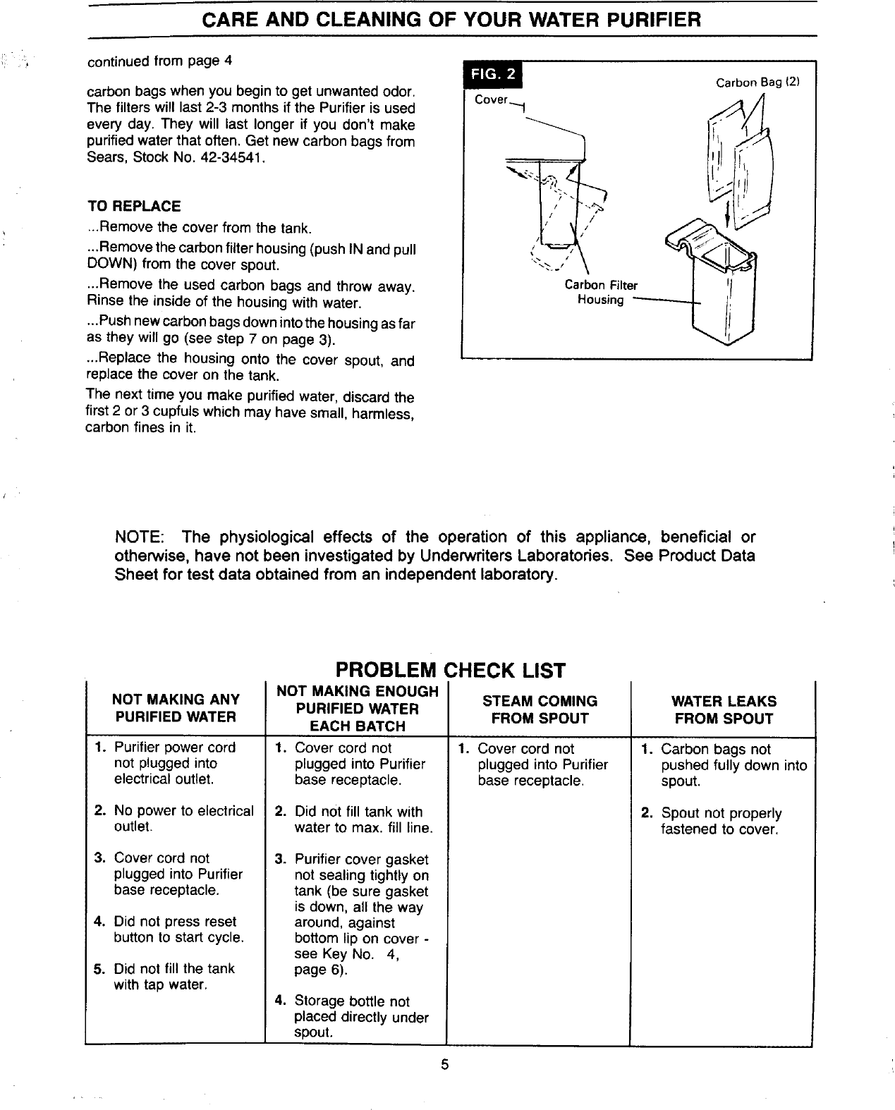 Page 5 of 6 - Sears Sears-625-3444-Users-Manual-  Sears-625-3444-users-manual