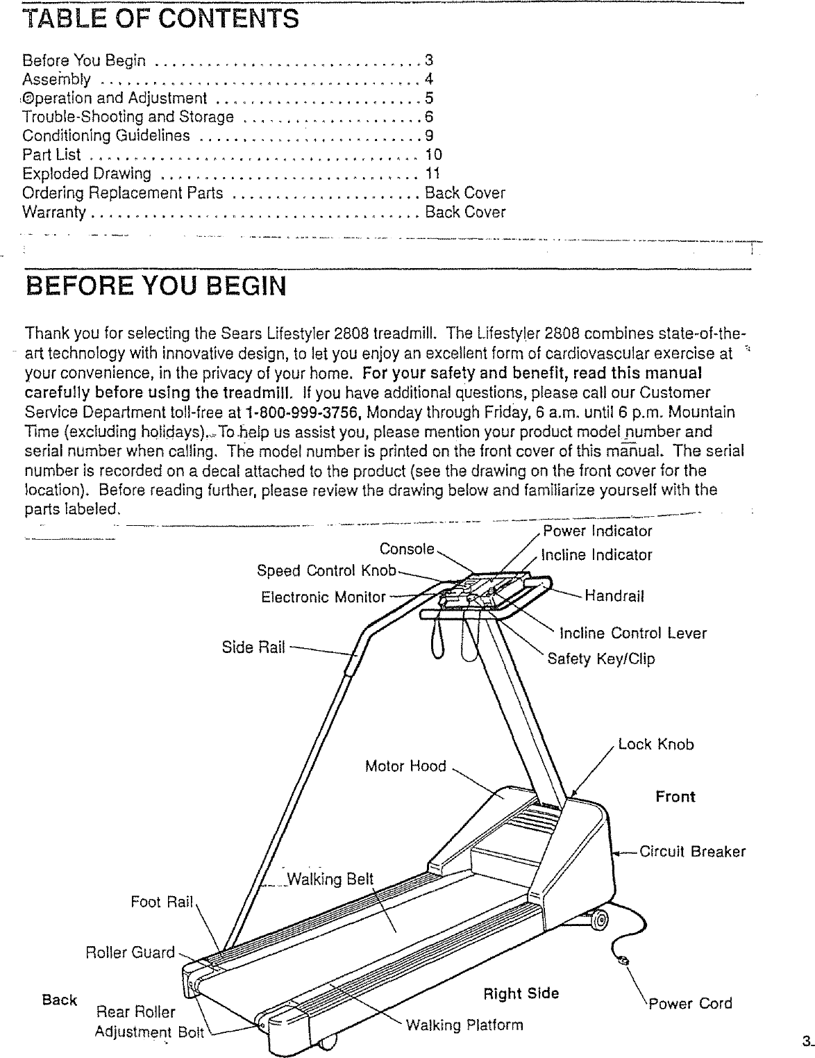 Page 3 of 12 - Sears Sears-Lifestyler-831-298And50-Users-Manual-  Sears-lifestyler-831-298and50-users-manual
