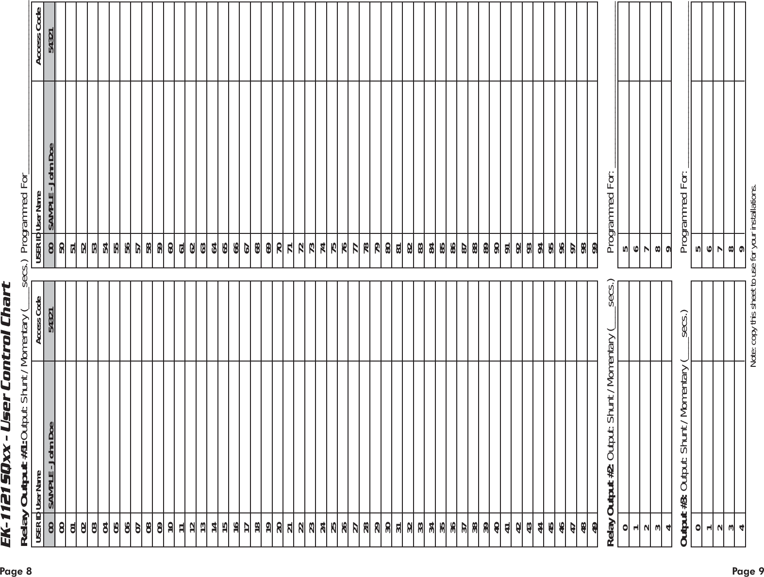 Page 8 of 8 - Seco-Larm-Usa Seco-Larm-Usa-Enforcer-Access-Sk-1131-Sq-Users-Manual- MT_983A100  Seco-larm-usa-enforcer-access-sk-1131-sq-users-manual