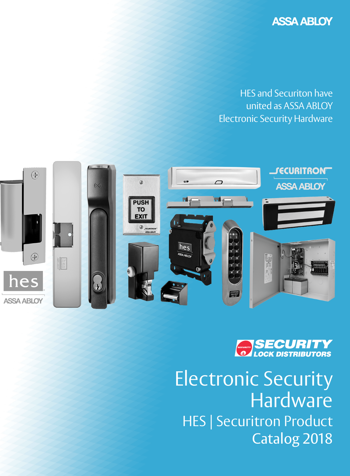 Securitron 2018 ASSA ABLOY Electronic Security Hardware Catalog ESH