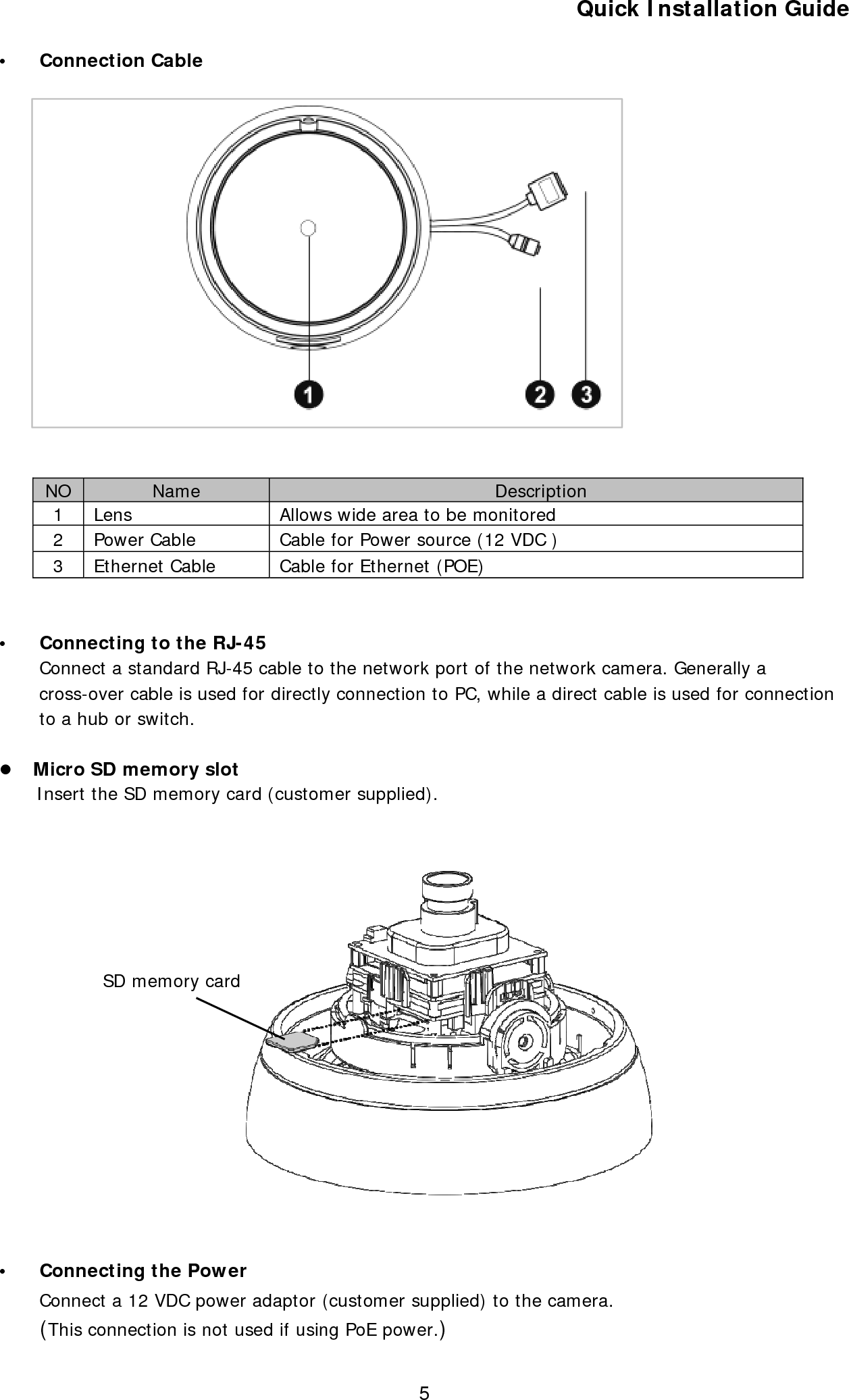 Page 6 of 12 - Security Ce102D-Nir Qg User Manual