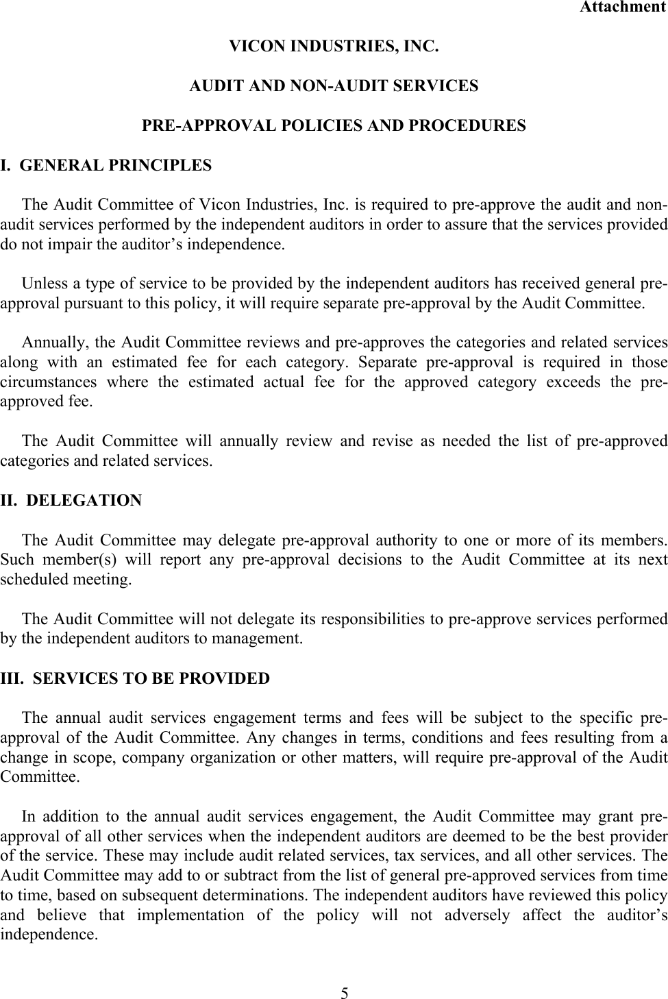 Page 5 of 6 - Security Inv Audit Committee CHARTER User Manual