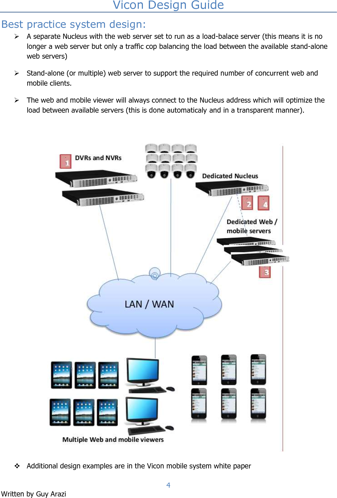 Page 4 of 4 - Security Web-Mobile Server Design Guide User Manual