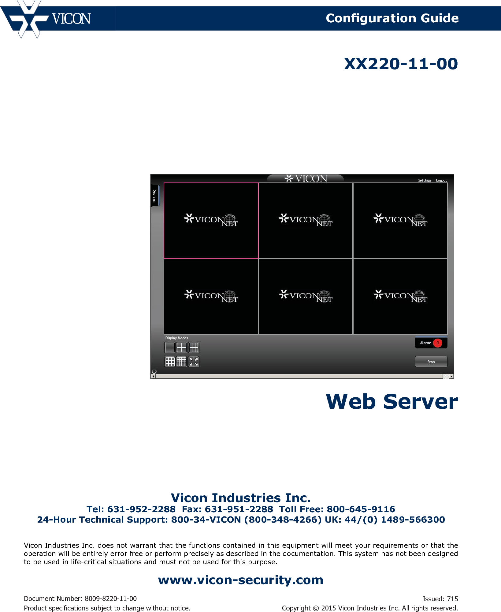 Page 1 of 11 - Security Webserver-Configguide Corporate  User Manual Web Server-configguide