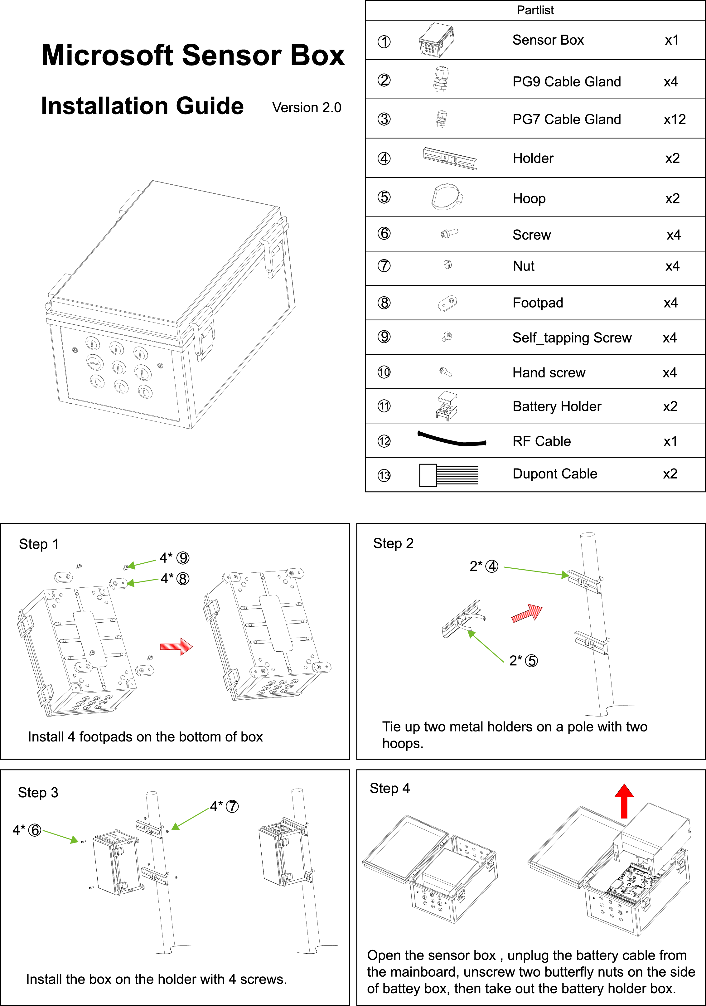 Seeed Technology MSSENSORBOX Microsoft Sensor Box v3 User Manual ...