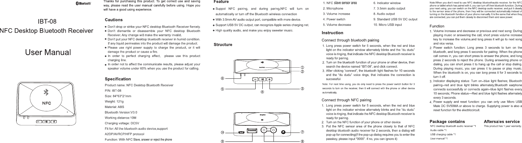 Slave, answer or reject the phoneslave sensor area