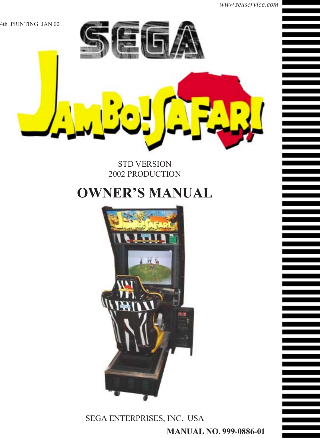 Sega 999 06 01 Users Manual Js Cover