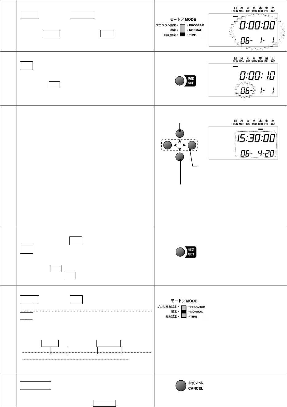Seiko Group Qbt 30 Users Manual