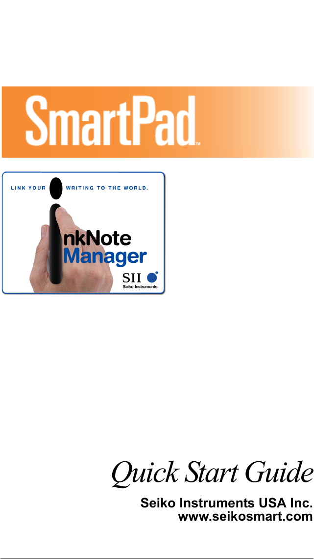 Page 1 of 8 - Seiko-Instruments Seiko-Instruments-Seiko-Instruments-Water-Pump-S11-Users-Manual- QuickStartSP0  Seiko-instruments-seiko-instruments-water-pump-s11-users-manual