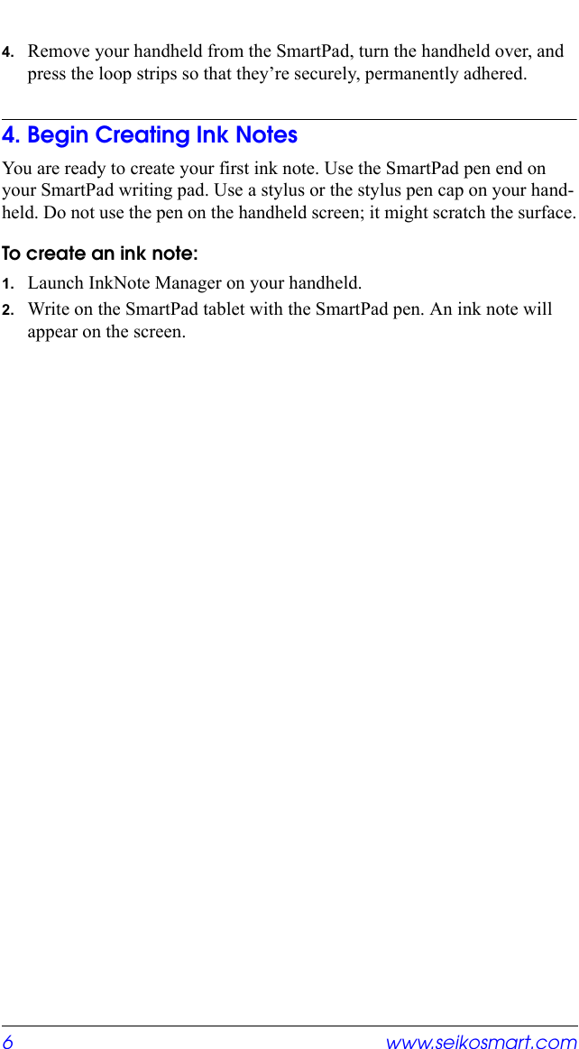 Page 6 of 8 - Seiko-Instruments Seiko-Instruments-Seiko-Instruments-Water-Pump-S11-Users-Manual- QuickStartSP0  Seiko-instruments-seiko-instruments-water-pump-s11-users-manual