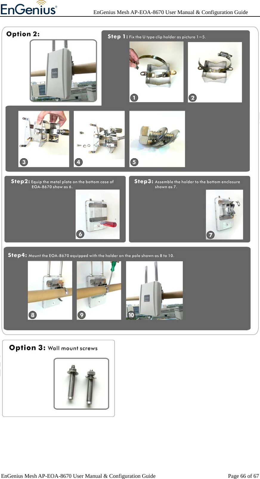              EnGenius Mesh AP-EOA-8670 User Manual &amp; Configuration Guide EnGenius Mesh AP-EOA-8670 User Manual &amp; Configuration Guide  Page 66 of 67   