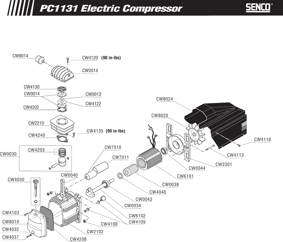 Page 2 of 4 - Senco Senco-Pc1131-Users-Manual- PC1131 Electric Compressor WEB READY  Senco-pc1131-users-manual