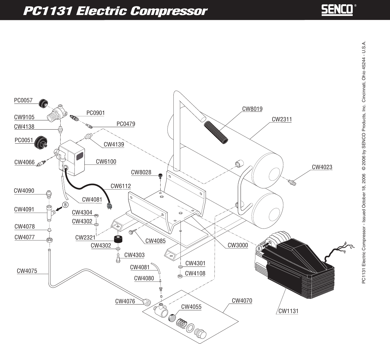 Page 3 of 4 - Senco Senco-Pc1131-Users-Manual- PC1131 Electric Compressor WEB READY  Senco-pc1131-users-manual