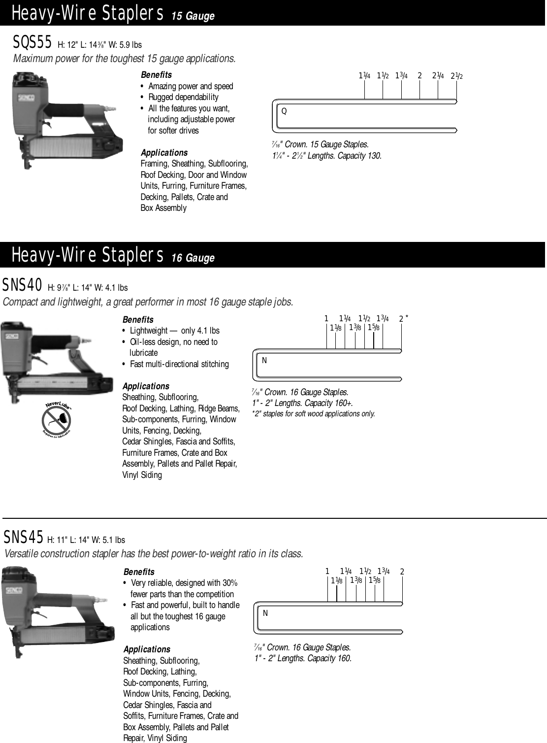 Page 1 of 4 - Senco Senco-Sns45-Users-Manual- St_all Senco-sns45-users-manual
