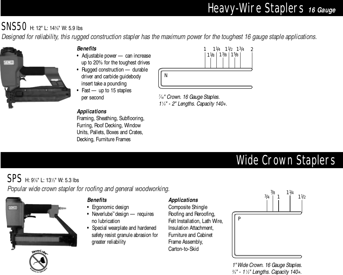 Page 2 of 4 - Senco Senco-Sns45-Users-Manual- St_all Senco-sns45-users-manual
