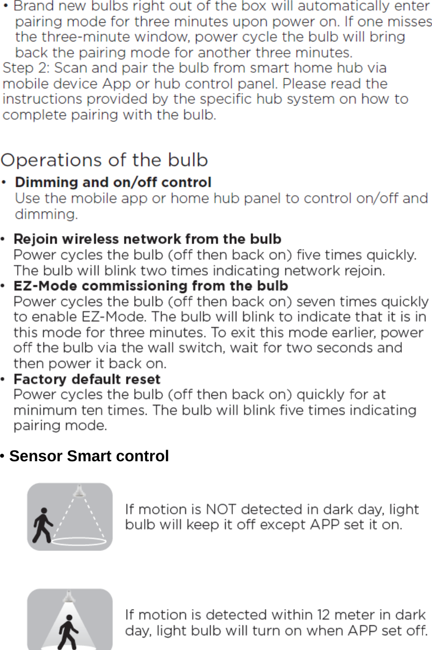     • Sensor Smart control   