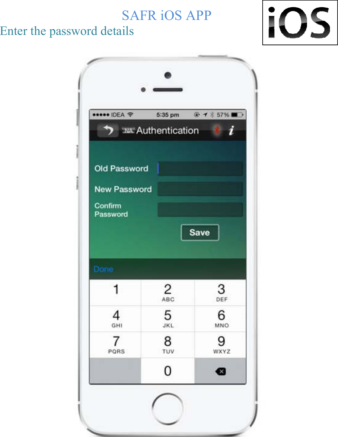 En nter thee passwword detSAFRtails R iOS    APP 