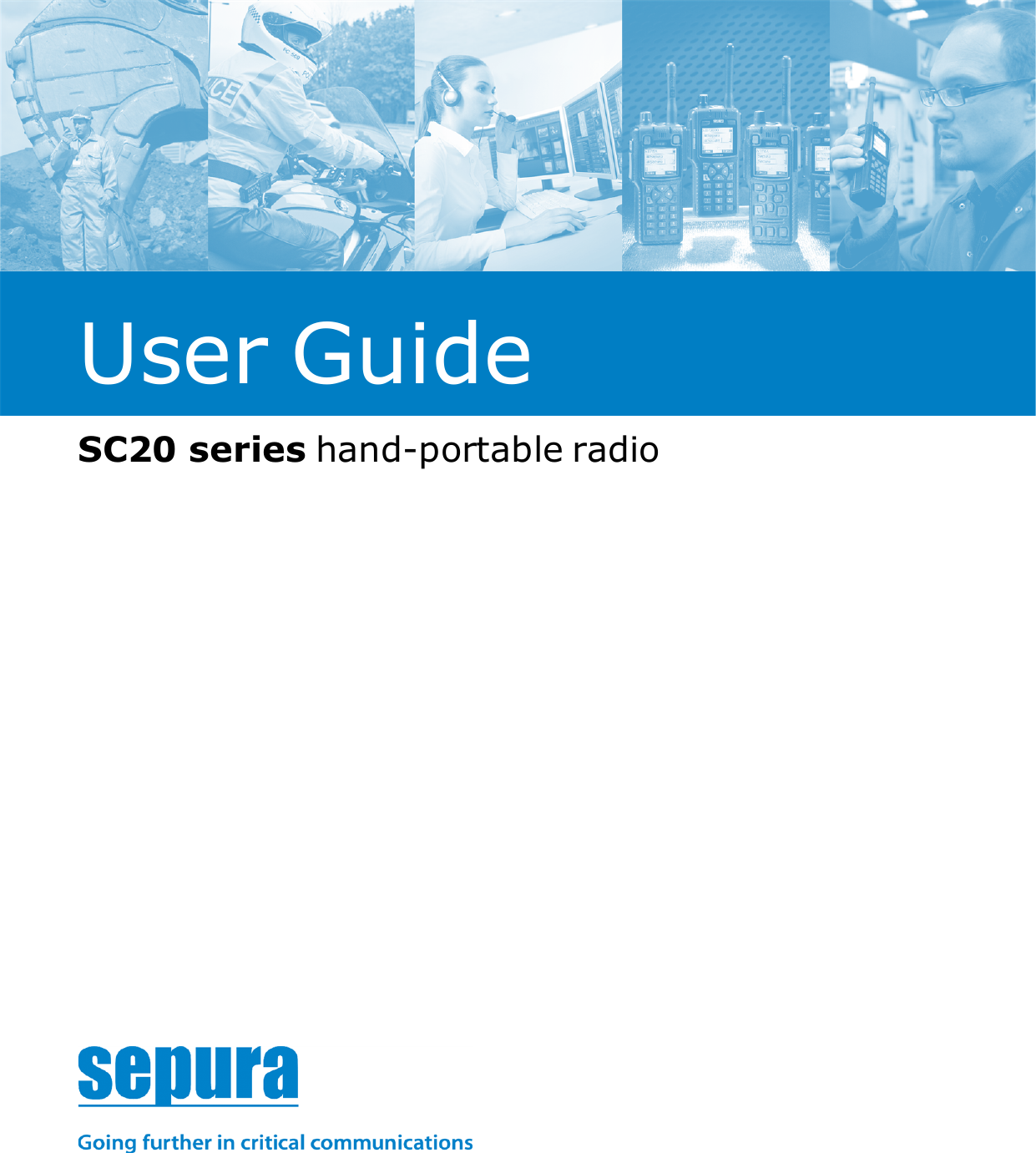 User GuideSC20 series hand-portable radio