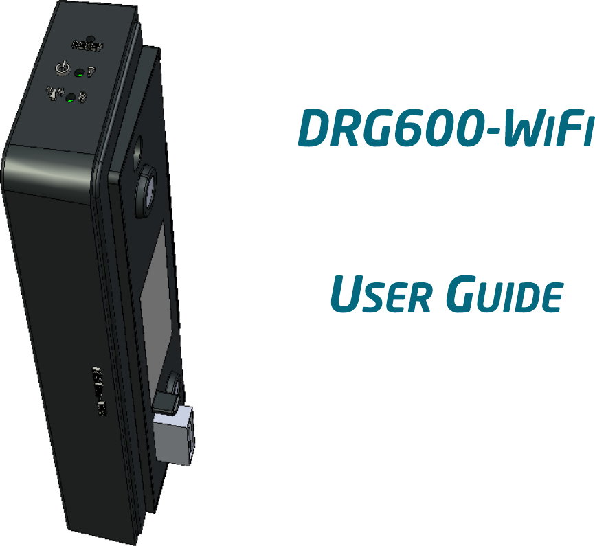       DRG600-WIFI   USER GUIDE   
