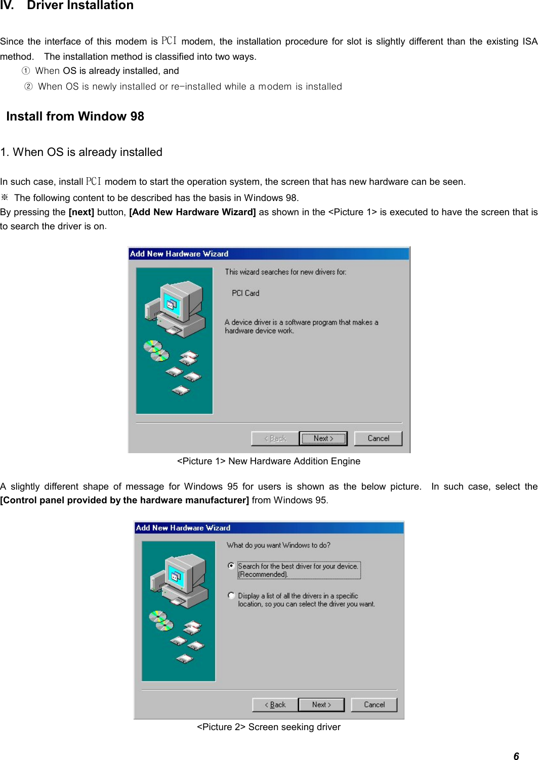 Serome Electronics MLTH356PCI Modem User Manual SEROME Mercury PCT 56K