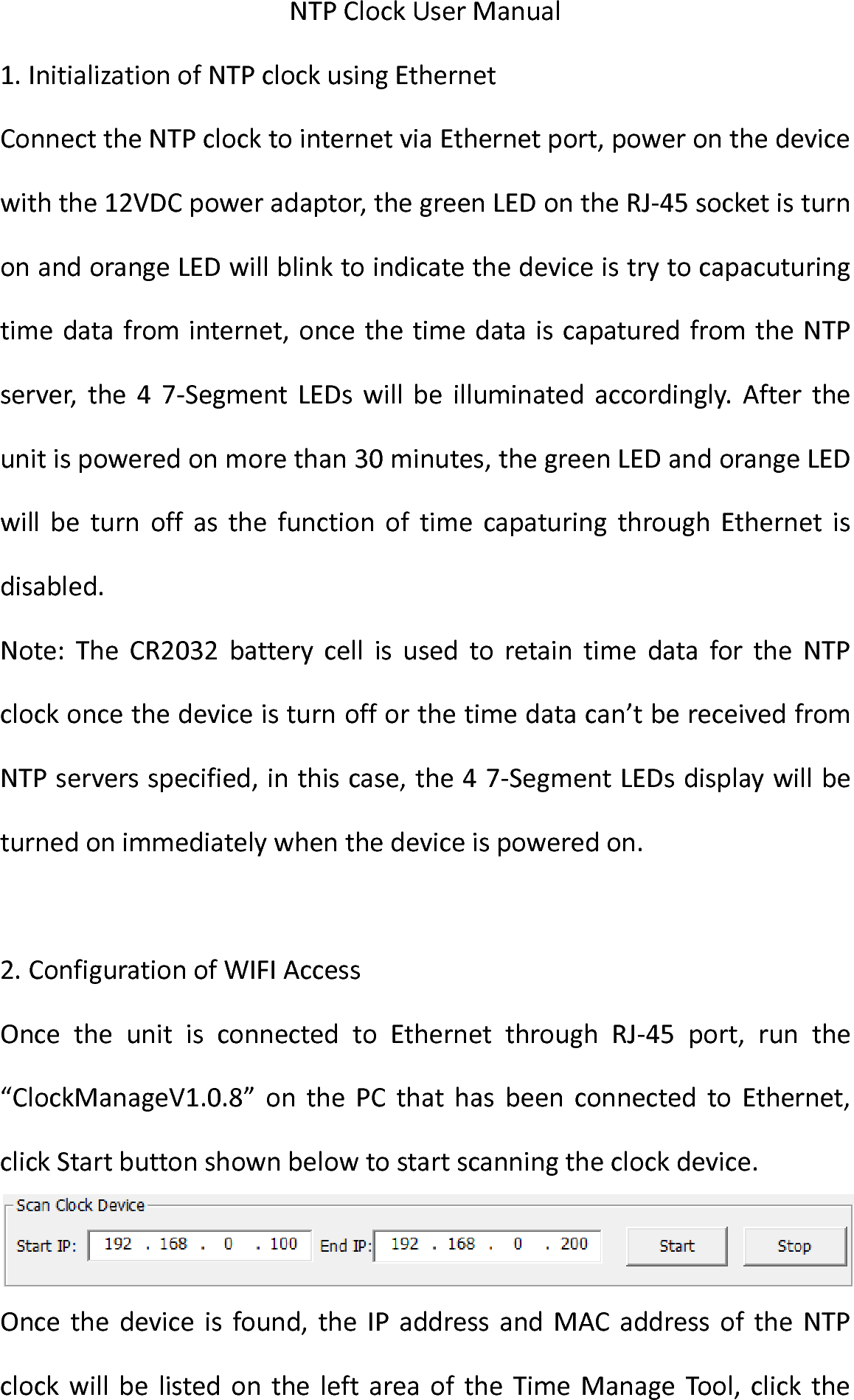 seura-cl3-ntp-clock-user-manual