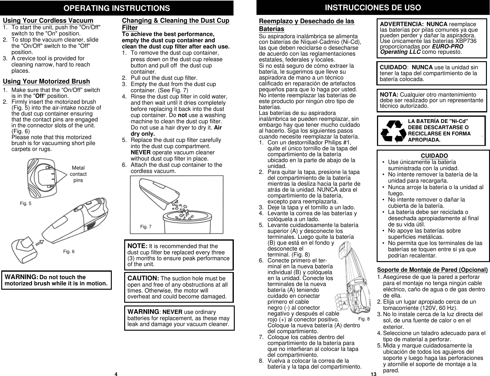 Page 6 of 10 - Shark SV736  1 User Manual To The 8cd83d3f-44f5-1d34-61fa-4bdba253d0bc