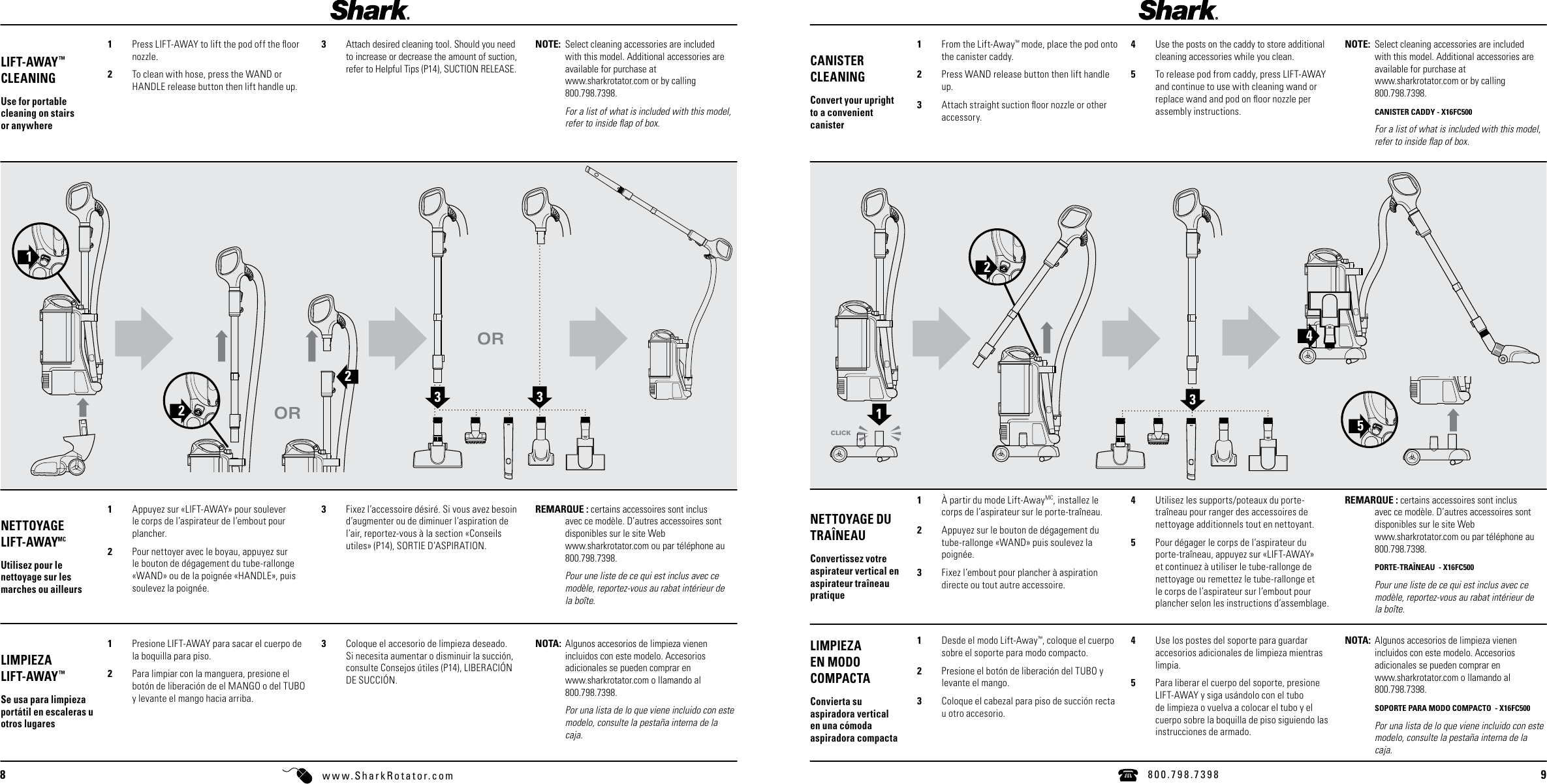 Page 5 of 9 - Shark Shark-Nv501-Users-Manual-  Shark-nv501-users-manual