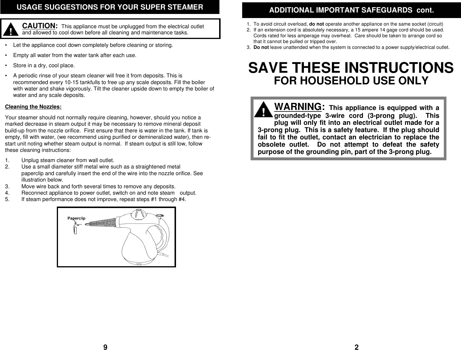 Page 3 of 6 - Shark Shark-Sc710-S-Users-Manual- Microsoft  - SC710S REV 1203B-PRINTER Shark-sc710-s-users-manual