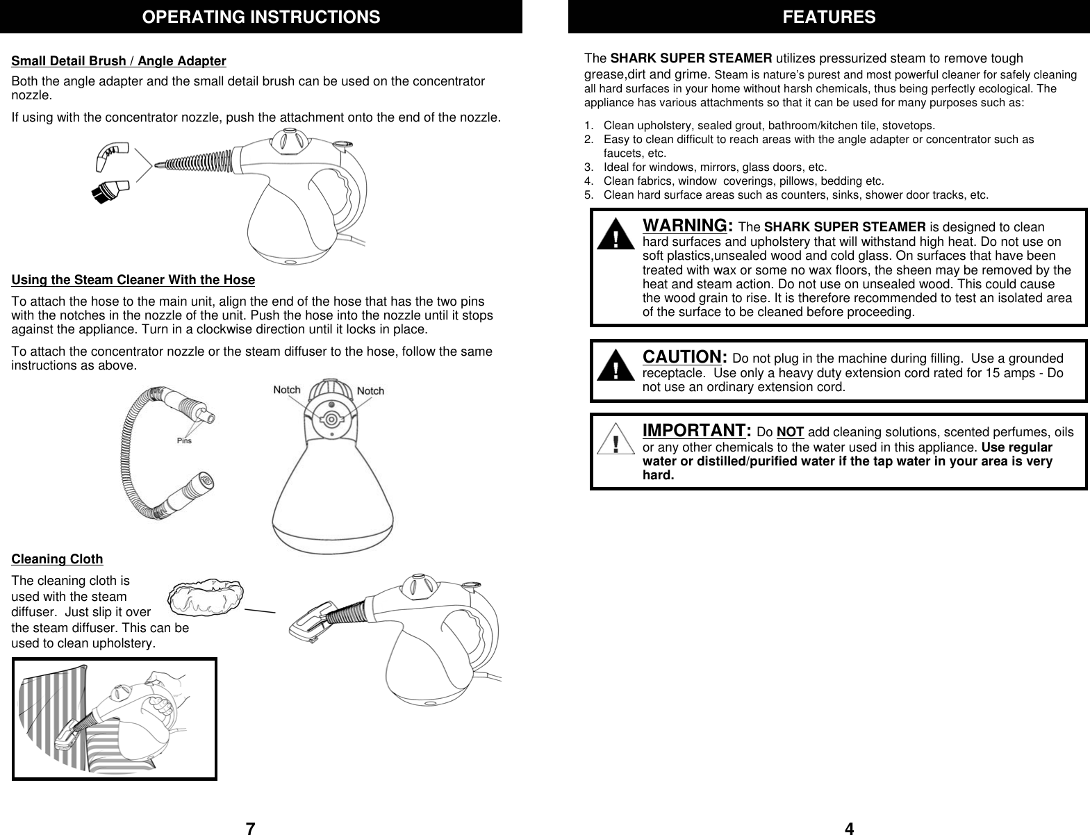 Page 5 of 6 - Shark Shark-Sc710-S-Users-Manual- Microsoft  - SC710S REV 1203B-PRINTER Shark-sc710-s-users-manual