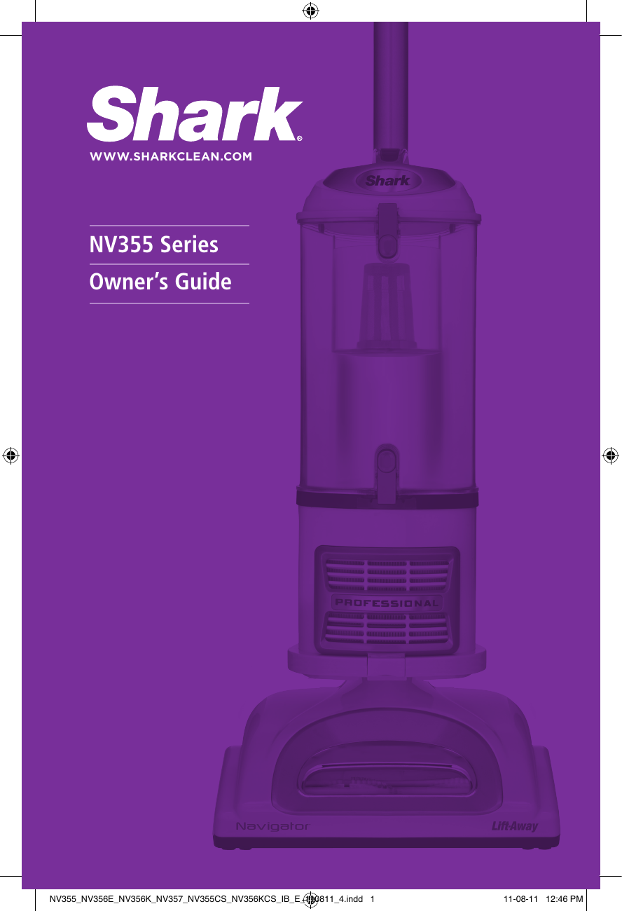 Shark Navigator Lift Away Professional Vacuum Parts Diagram