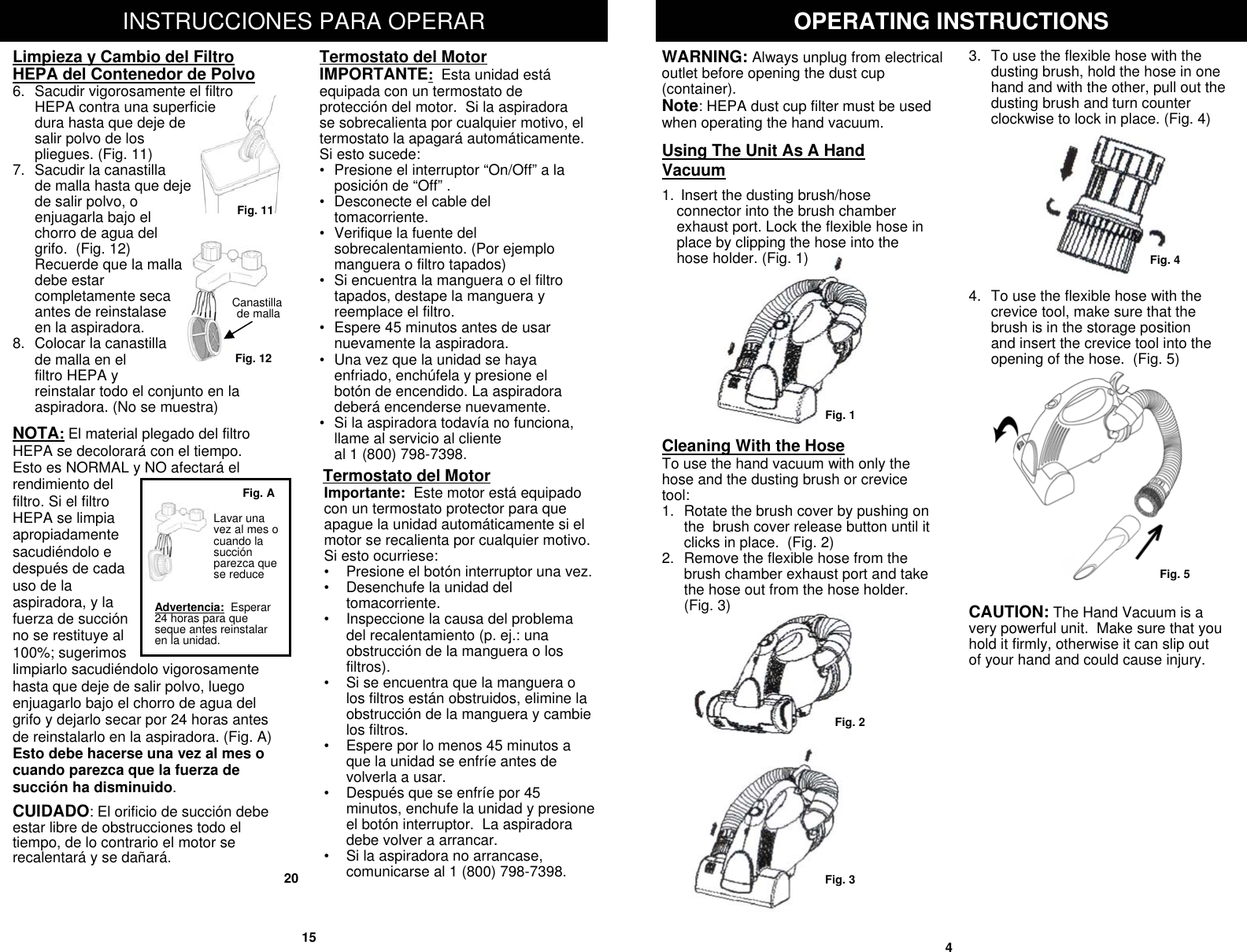 Page 5 of 10 - Shark V15Z  1 User Manual To The E68fc0a8-9437-4b15-a9c5-d2d2a6ee7f93