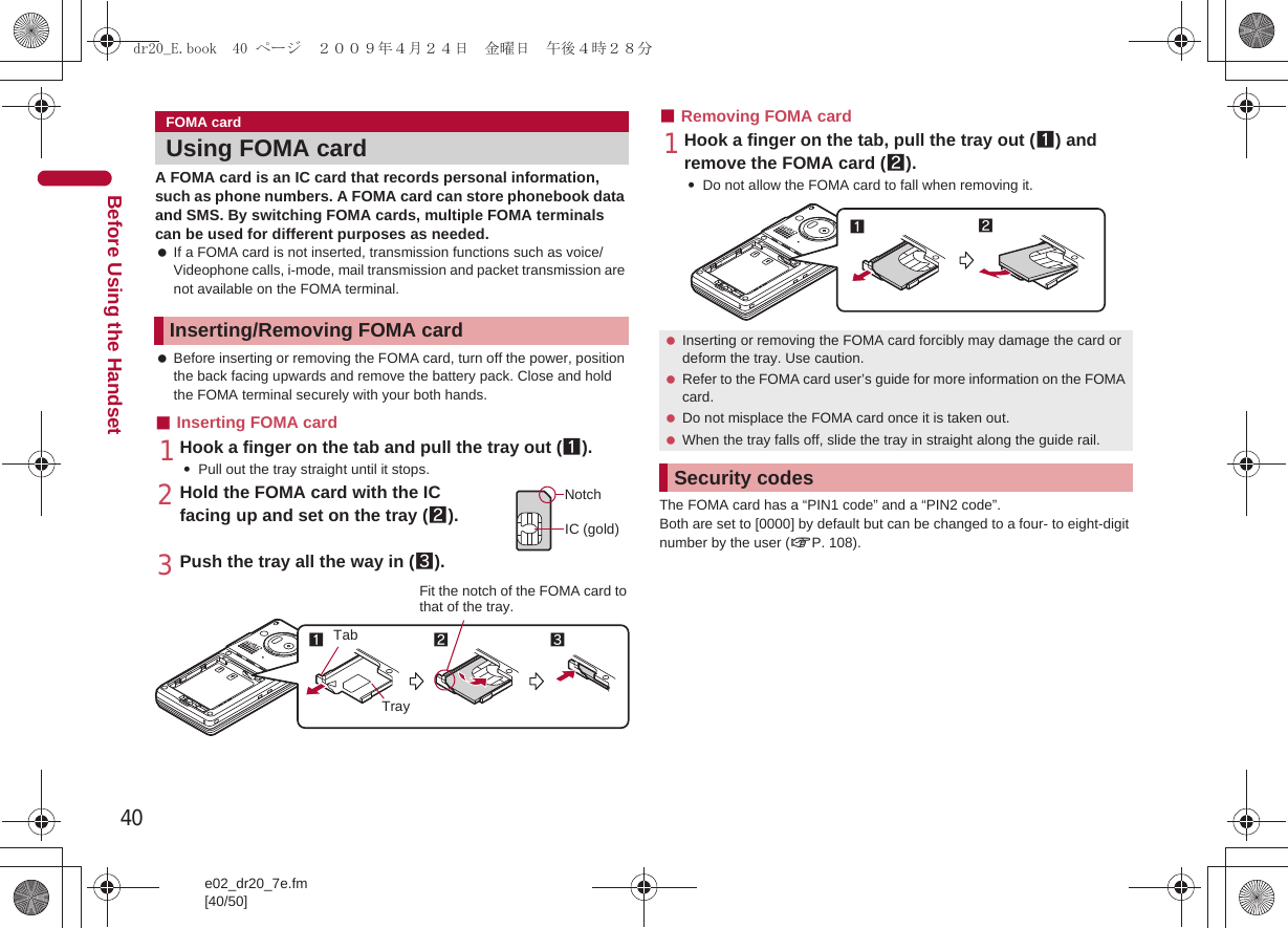 Page 10 of Sharp HRO00094 Cellular Phone User Manual 2