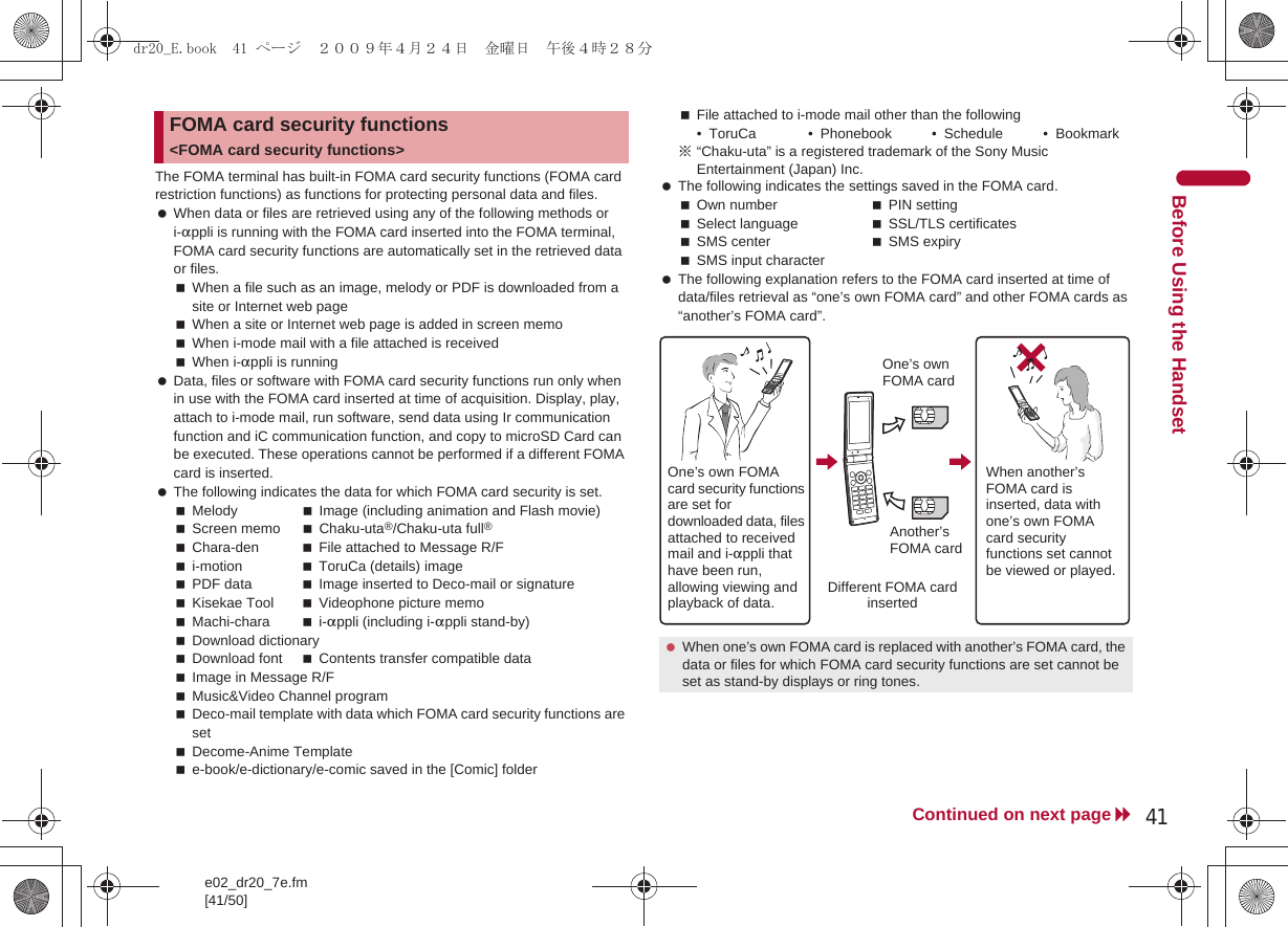 Page 11 of Sharp HRO00094 Cellular Phone User Manual 2