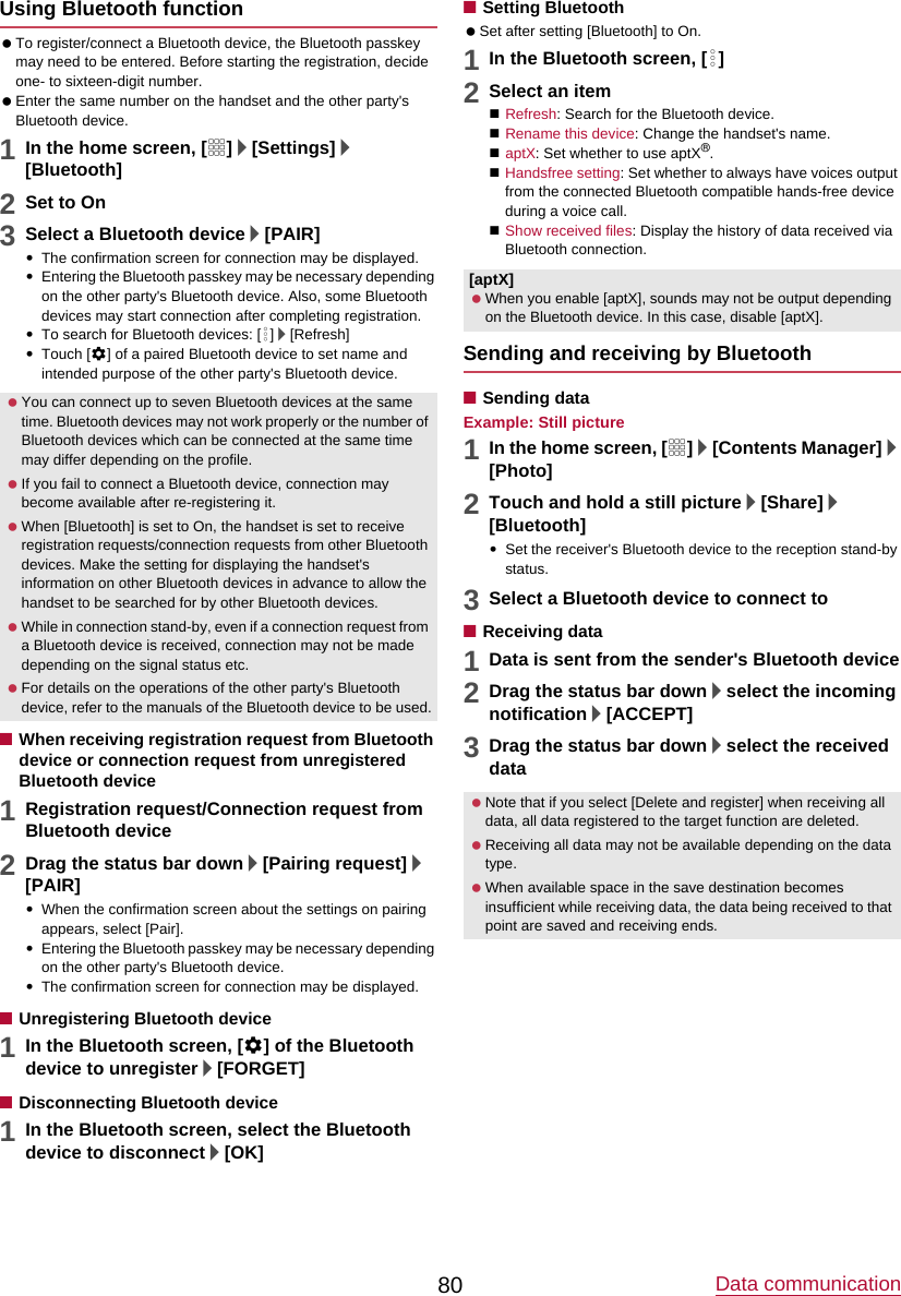 Page 20 of Sharp HRO00228 Smart Phone User Manual Manual