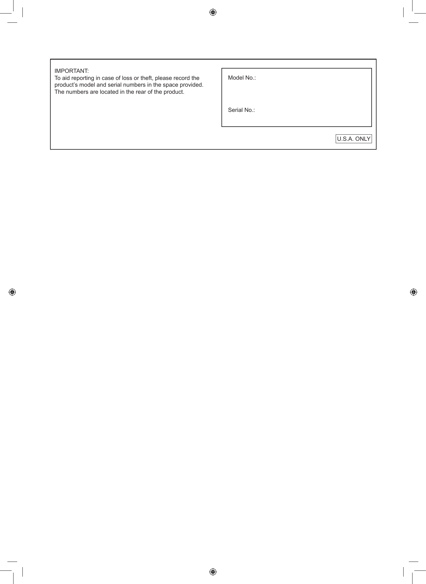 Page 2 of 12 - Sharp PNH701 PN-H701 Quick Start Setup Guide User Manual  To The 9485ab5e-86c6-4098-b5be-75a77d584711