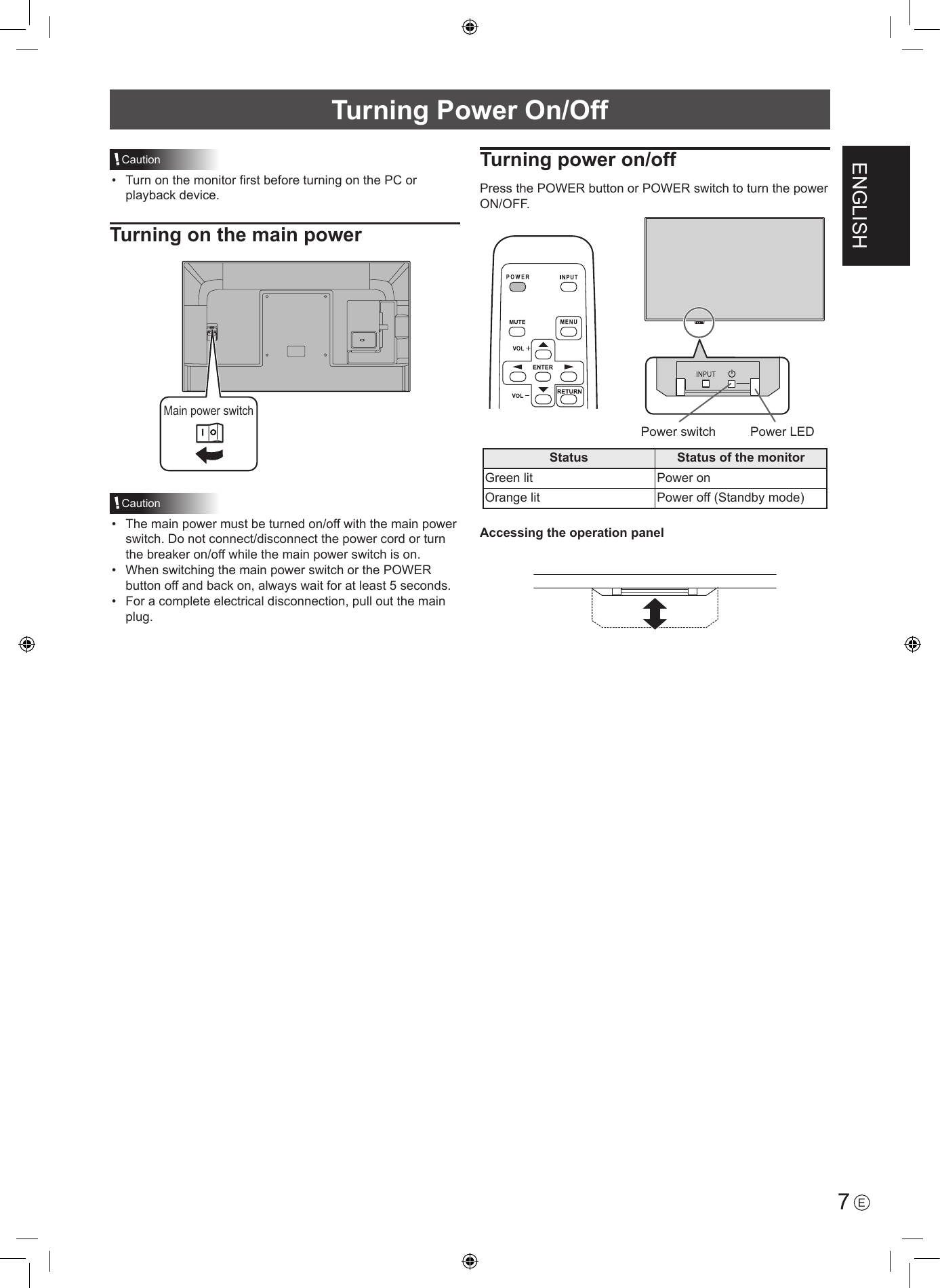 Page 9 of 12 - Sharp PNH701 PN-H701 Quick Start Setup Guide User Manual  To The 9485ab5e-86c6-4098-b5be-75a77d584711